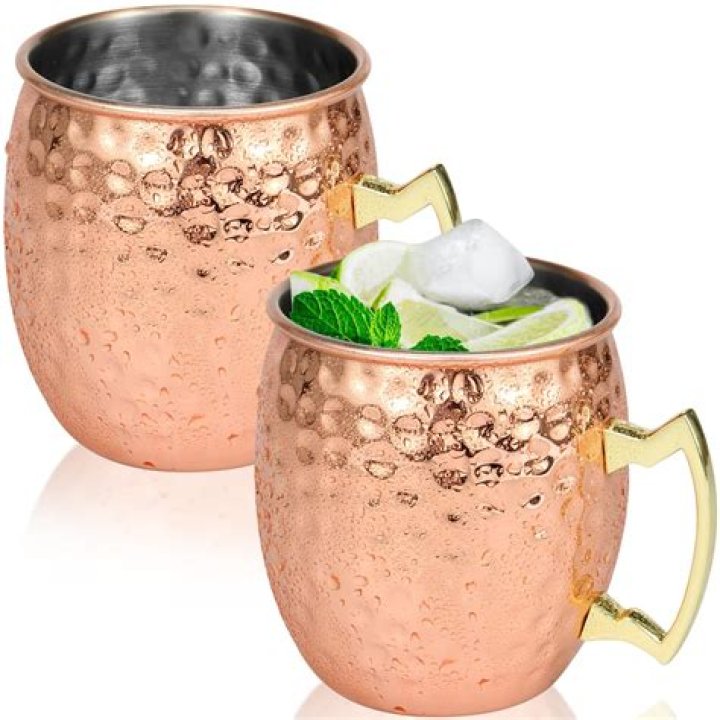 Are Moscow Mule mugs solid copper