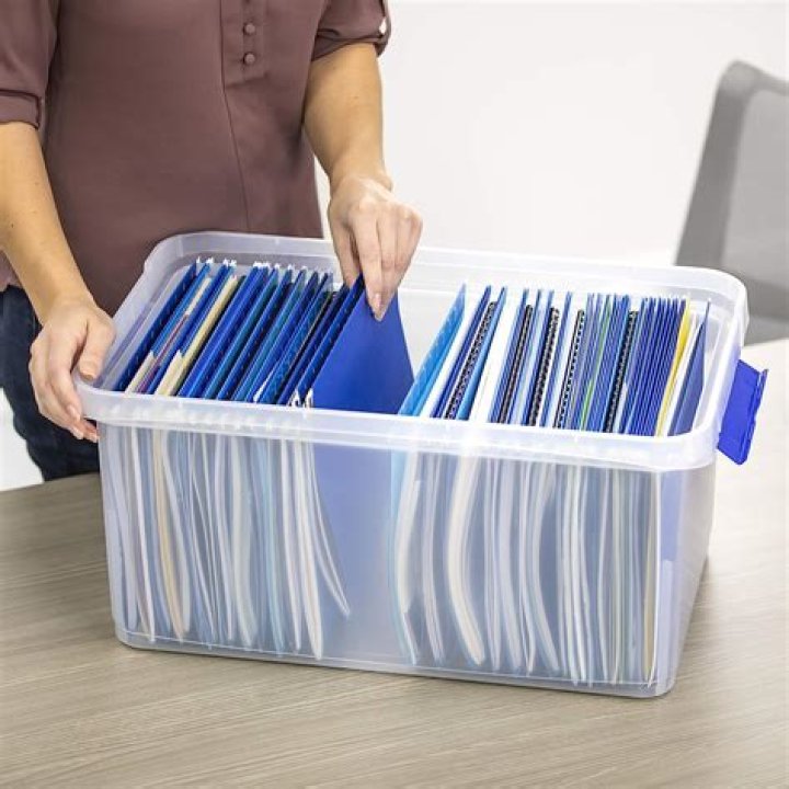 Are plastic storage boxes recyclable