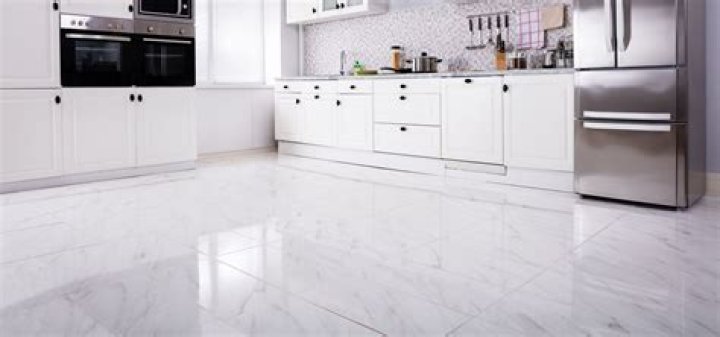 Are porcelain tiles suitable for a kitchen floor