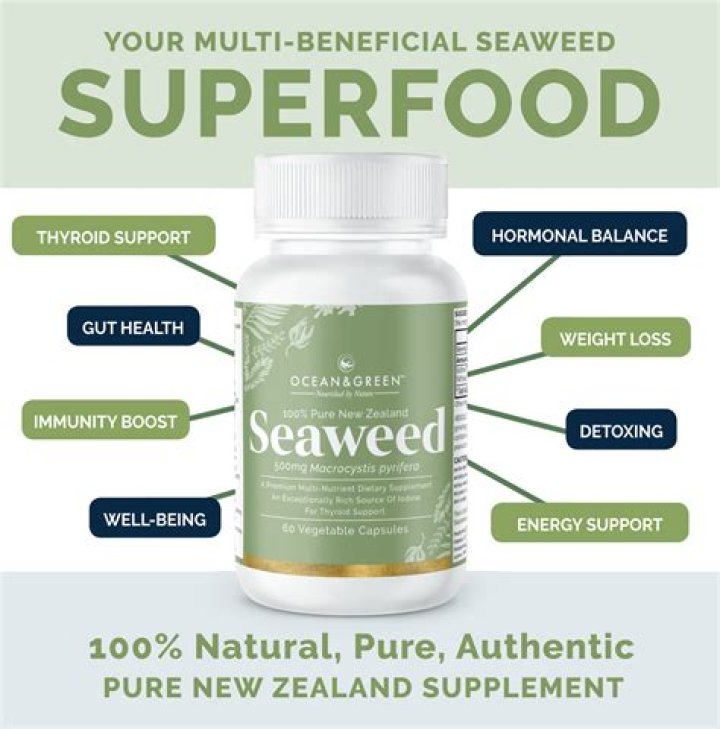 Are seaweed supplements safe