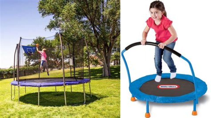 Are trampolines safe for 4 year olds