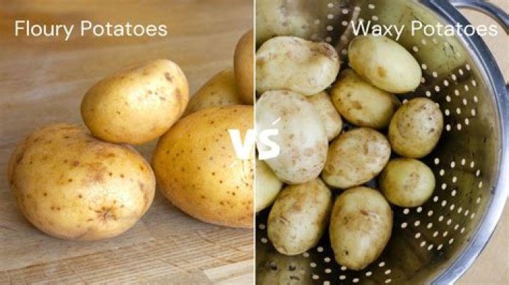 Are white potatoes waxy or floury