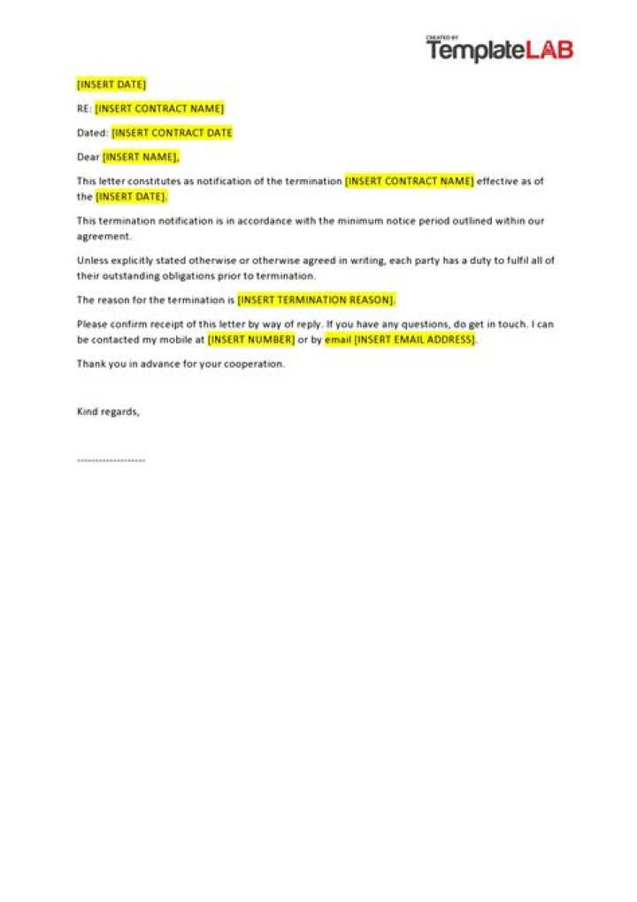 Can a seller terminate a contract