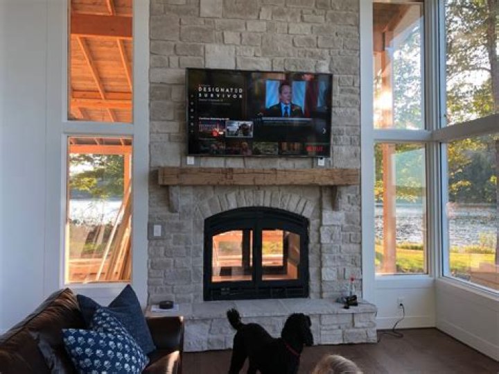 Can a TV be wall mounted above a fireplace