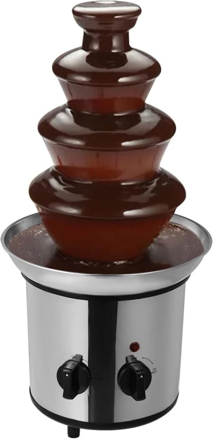 Can almond bark be used in a chocolate fountain