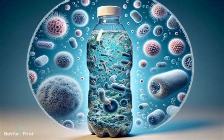 Can bacteria grow in a water bottle