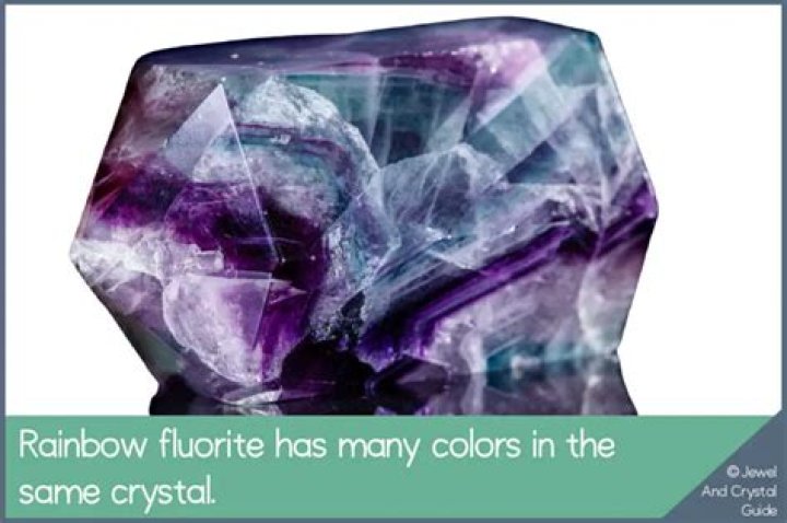 Can fluorite be identified by color