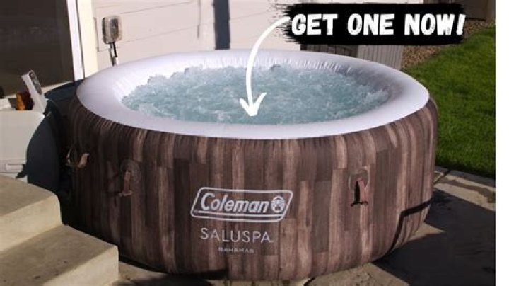 Can I put an inflatable hot tub inside
