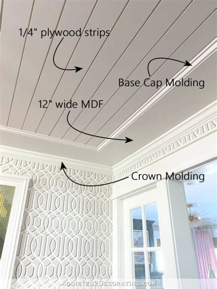 Can I put crown molding on a textured ceiling