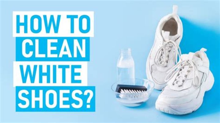 Can I use bleach to clean white shoes