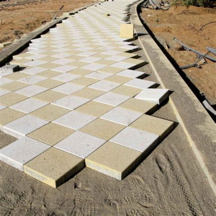 Can I use paving slabs for a shed base