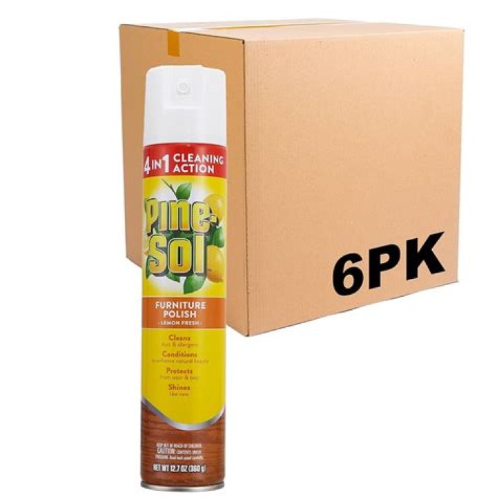 Can I use Pine Sol on wood furniture