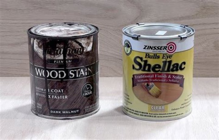 Can Shellac be used over stain