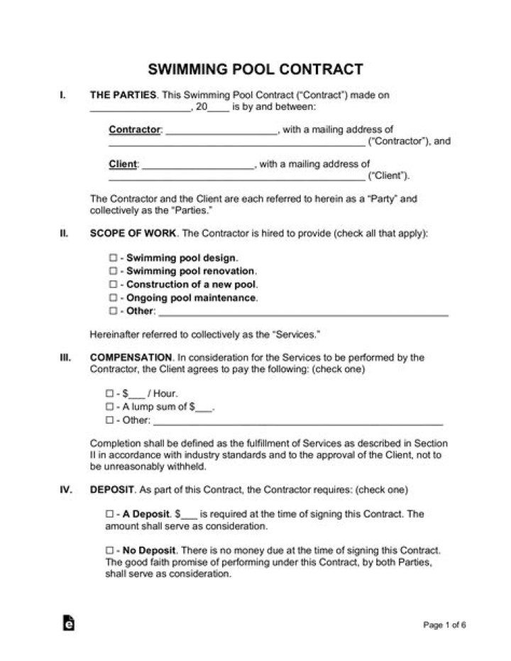 Can there be a single party in a contract