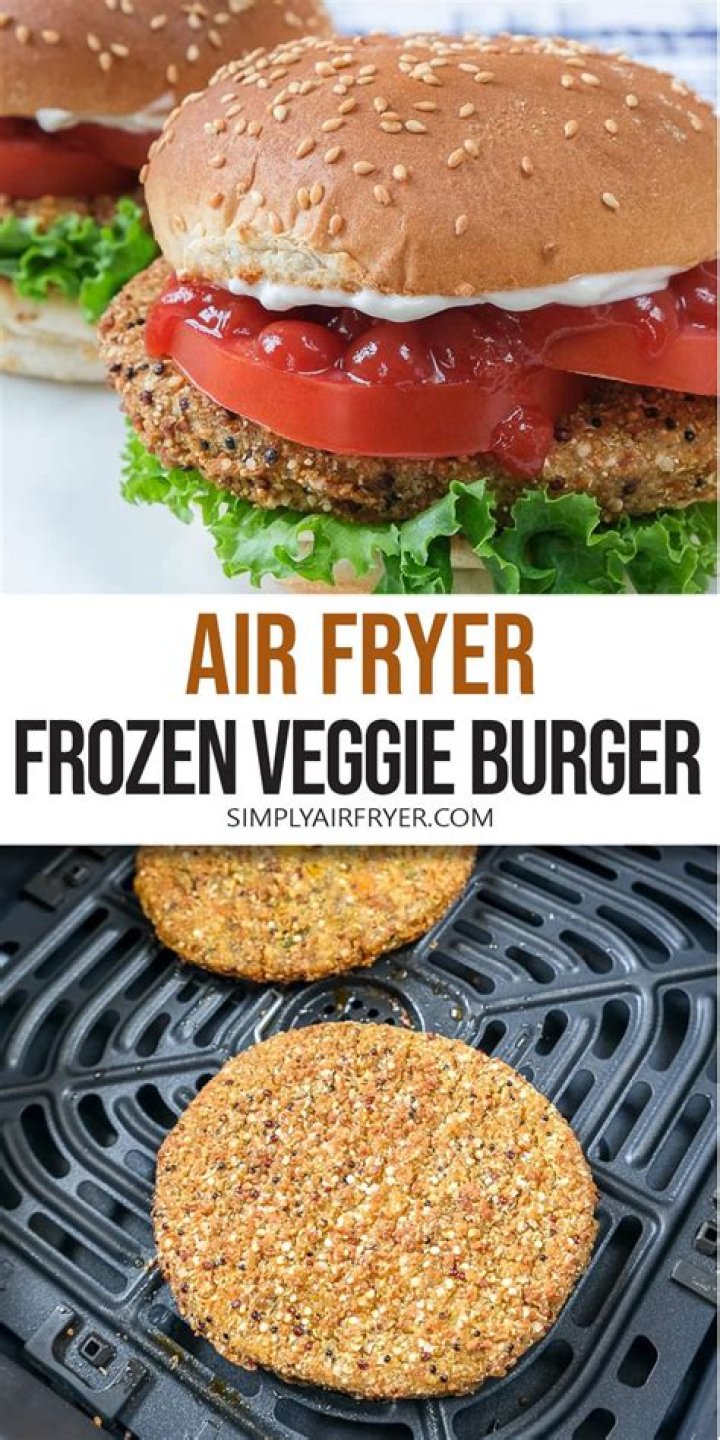 Can you cook veggie burgers in an air fryer