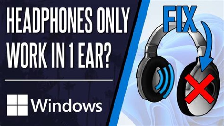 Can you fix earbuds that only work on one side