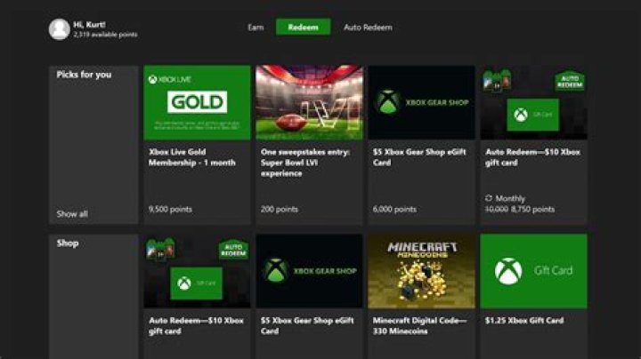 Can you gift things on Xbox