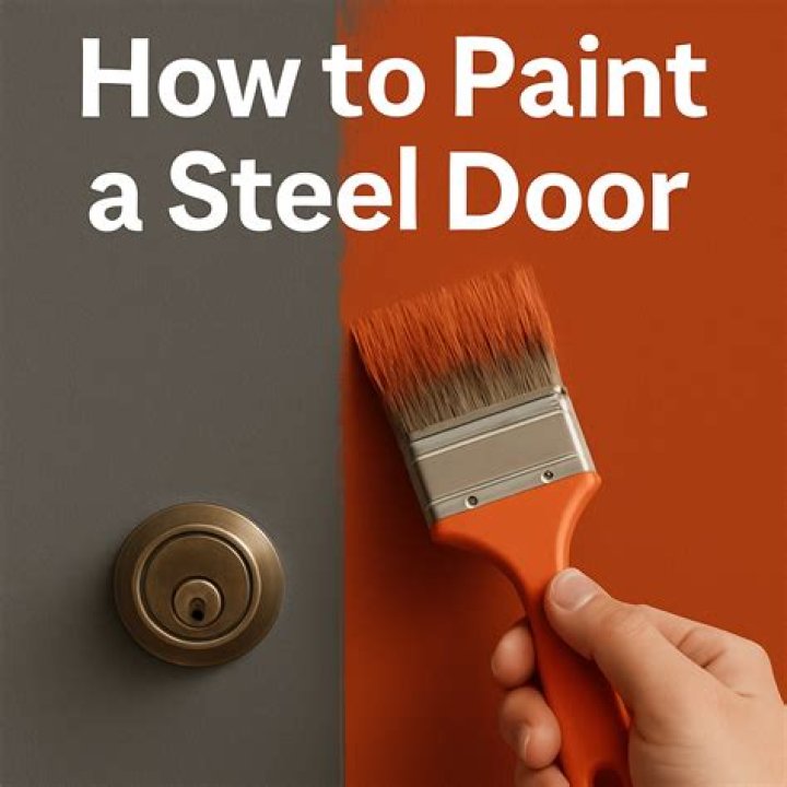 Can you paint a steel door with latex paint
