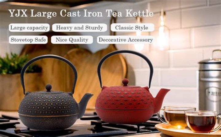 Can you put a cast iron tea kettle on the stove