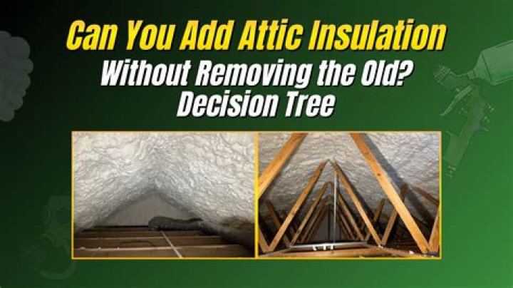 Can you put insulation over existing insulation
