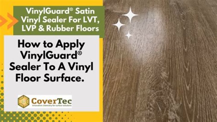 Can you put polyurethane over vinyl flooring