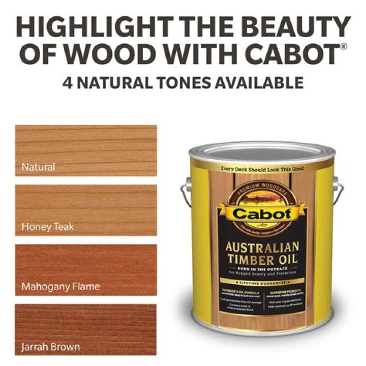 Can you put timber oil over stain