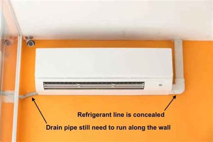 Can you run mini split lines in attic