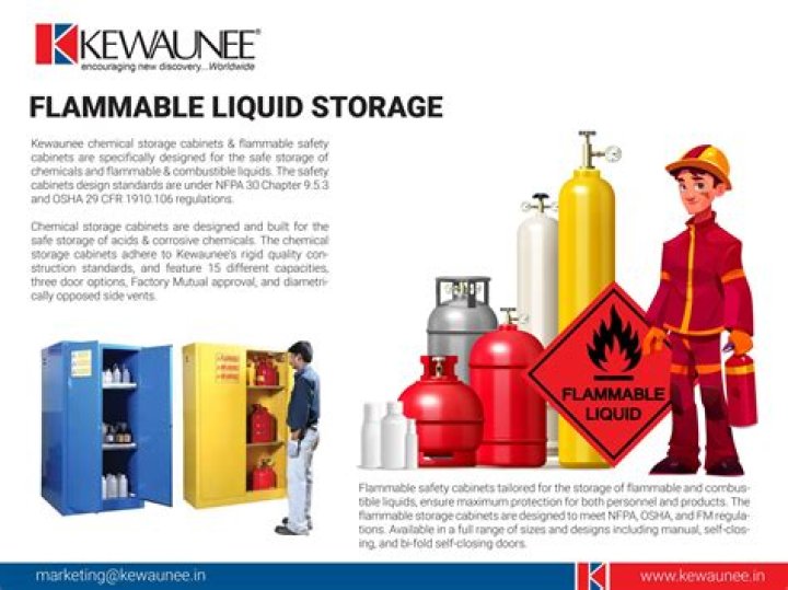 Can you store flammable and corrosive together