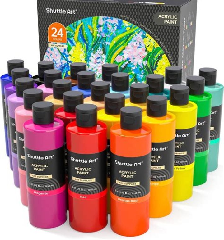 Can you use acrylic paint on a chalkboard