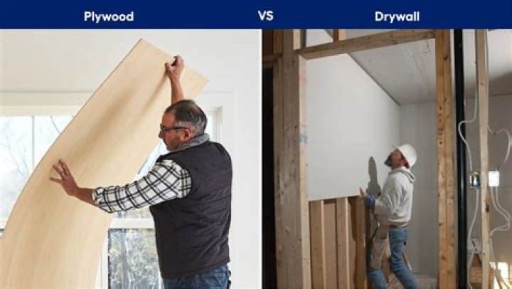 Can you use drywall compound on plywood