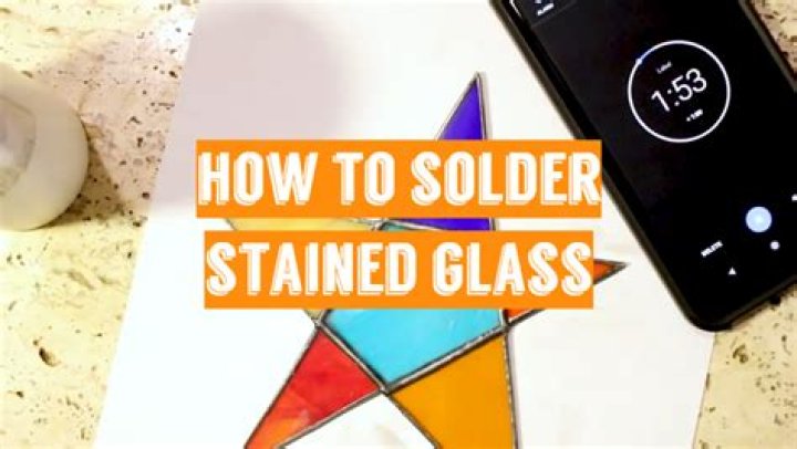 Can you use plumbing solder for stained glass