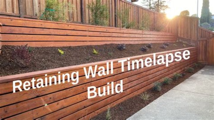 Can you use pressure-treated wood for a retaining wall