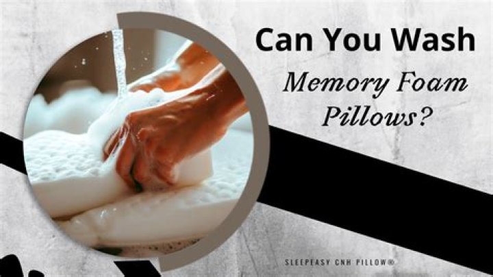 Can you wash a down pillow