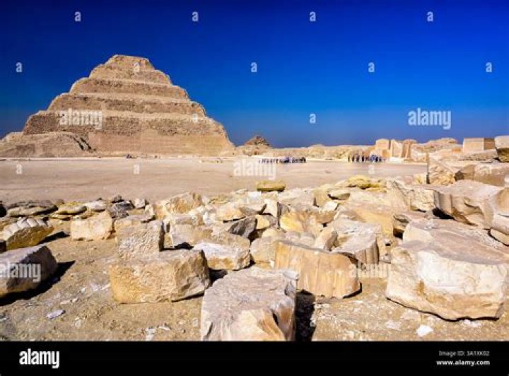 Did Imhotep build the first pyramid