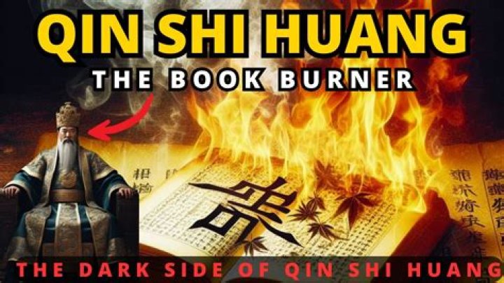 Did the Qin Dynasty burn books