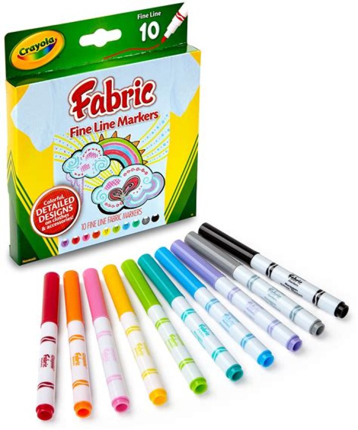 Do Crayola fabric markers wash off