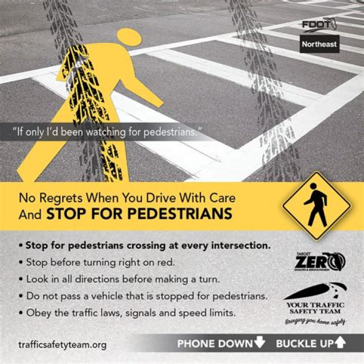 Do pedestrians have the right of way no matter what