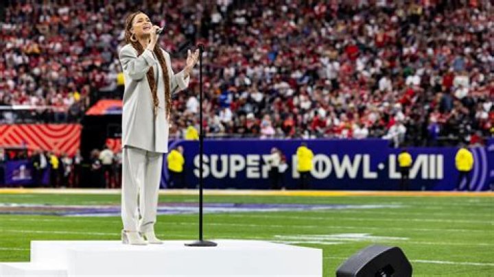 Do performers sing live at Super Bowl