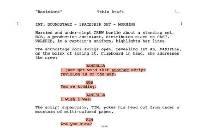Do you have to start a script with fade in