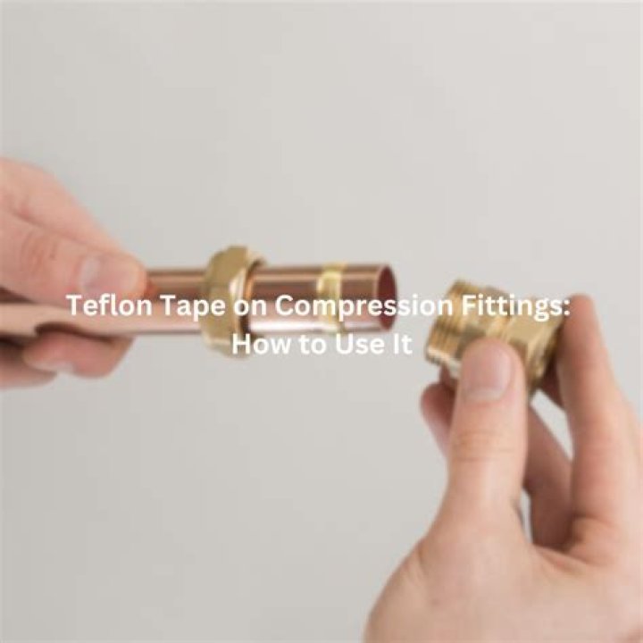 Do you need to put Teflon tape on an fittings