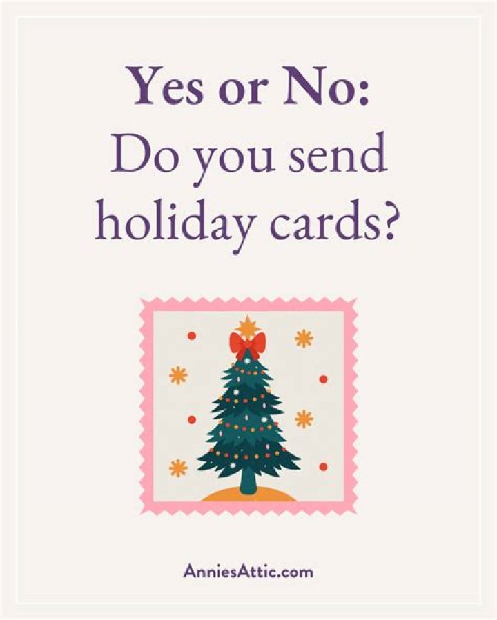 Do you send holiday cards