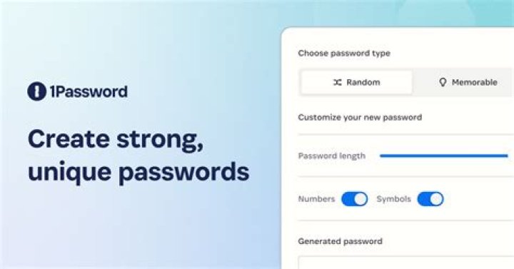Does 1password have a password generator