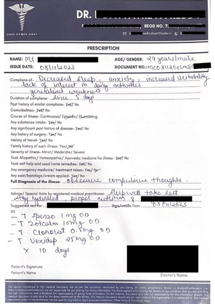 Does a prescription have a time limit