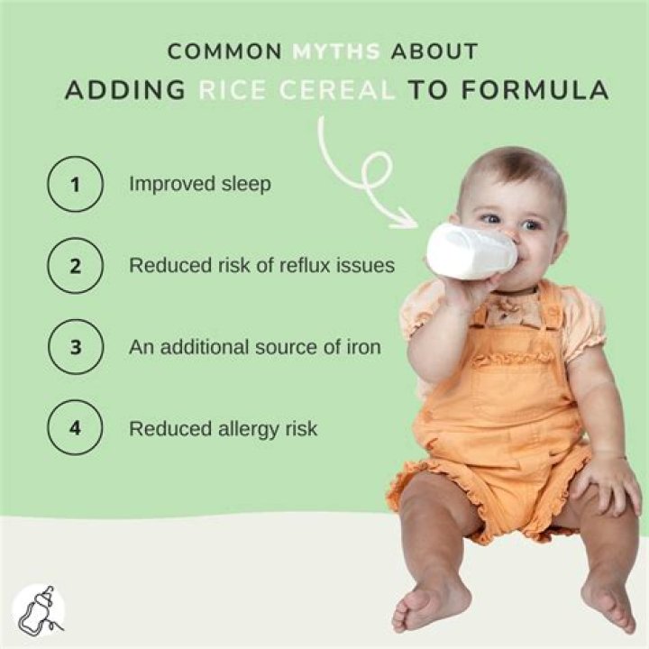 Does adding rice cereal to formula help with spitting up
