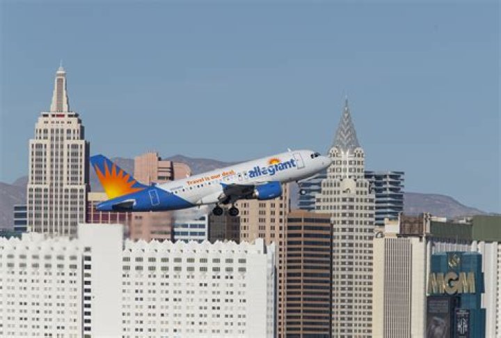 Does Allegiant Airlines fly into California