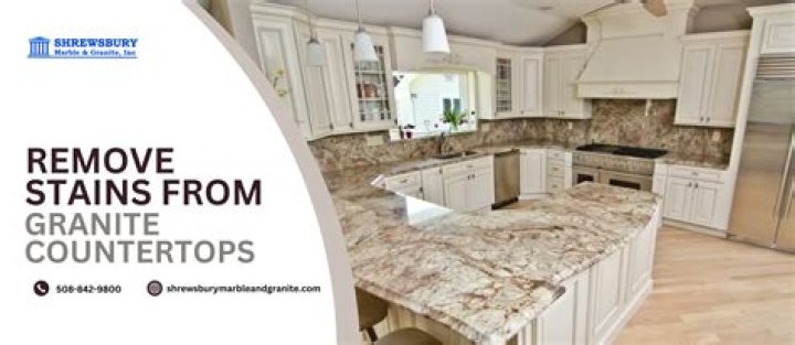 Does black granite stain easily