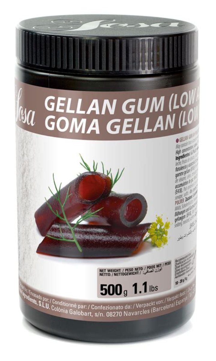 Does gellan gum have gelatin