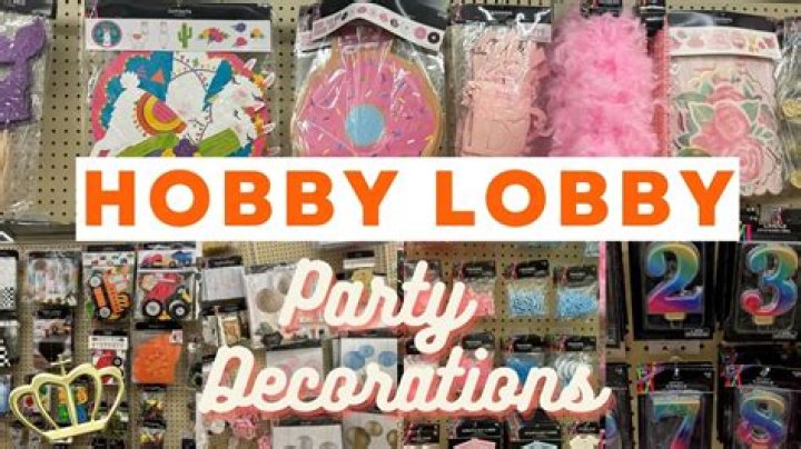 Does Hobby Lobby have crafts