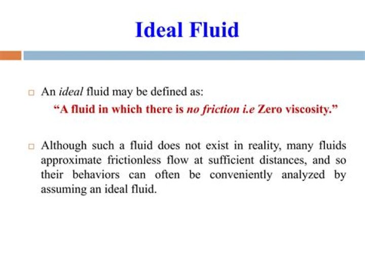 Does ideal fluid exist