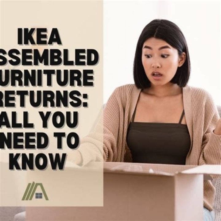Does IKEA accept returns on assembled furniture